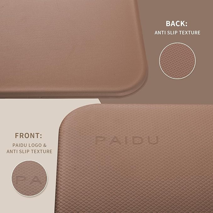 Foldable Yoga Mat - 10mm Extra Thick, 75"26" Non-Slip Exercise Fitness Mat | SGS Eco-Certified, Portable for Yoga/Pilates/Studio/Home Workout