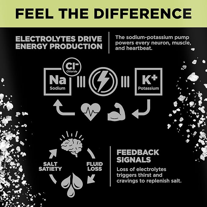 Drink LMNT Sparkling Electrolyte Drink - Citrus Salt | 12-Count