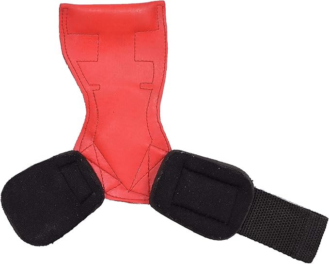 Lifting Grips PRO Weight Gloves Heavy Duty Barbell Gymnastics Straps Alternative to Power Hooks Deadlifts Adjustable Neoprene Padded Wrist Wrap