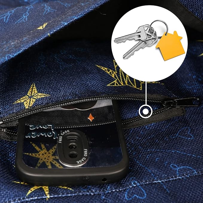 Fashion Printed Yoga Mat Bag with Large Side Pocket & Zipper Pocket Long Tote Yoga Bag Fit Most Size Mats - Holds More Yoga Accessories