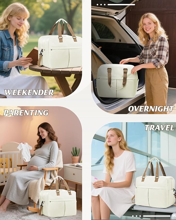 Gym Bag Womens,Travel Duffel Carry on Bag Sport Tote Bag Weekend Overnight Bag