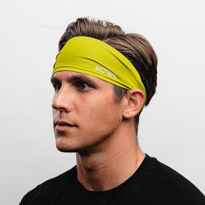 Suddora Workout Headband - Lightweight, Stylish & Comfortable Spandex Headband for Running, Workout, Football, Cosplay & Costumes