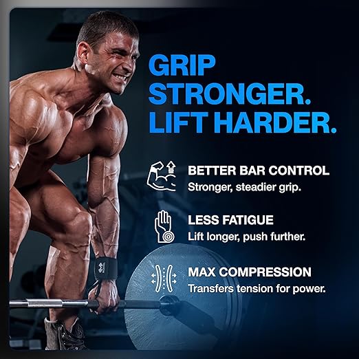 Modvel Adjustable Wrist Wraps for Gym & Lifting – Thick, Breathable Support Straps for Wrist Stability, Comfort & Grip – Ideal for Weight Training, CrossFit & Gym Workouts – Purple (2-Pack)