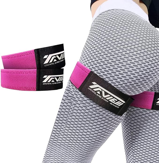 Occlusion Bands for Women Glutes & Hip Building, Blood Flow Restriction Bands BFR Bundle Booty Bands, Best Fabric Resistance Bands for Exercising Your Butt, Squat, Thigh, Fitness