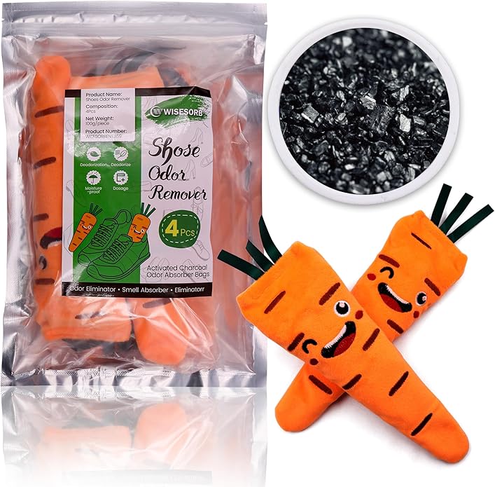 Shoes Odor Remover, 100g Odor Remover Bags for Long Lasting Freshness - Deodorizer, Carpet Fresh