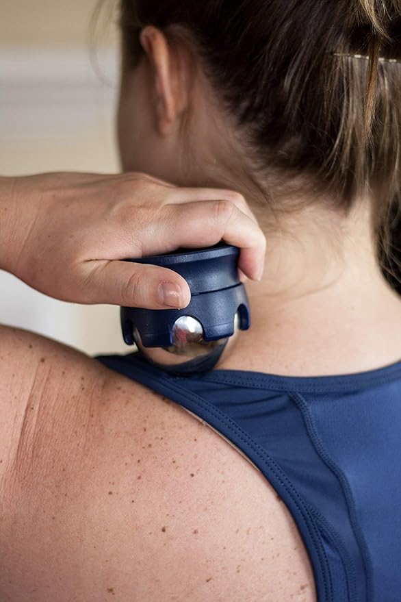 Massage Ball Hot Cold Roller Ball - Relieve Muscle Pain Fast - Stainless Steel Gel Balls for Heat or Ice Therapy-Feet Pain-Plantar Fasciitis-Back Ache-Myofascial Release–Deep Tissue Trigger Points