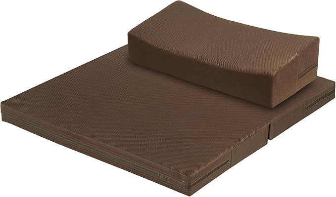 Meditation Cushion - Floor Pillow for Adults - Floor Seating & Meditation Pillow - Yoga Bolster with Washable Cover - High Density Responsive Bamboo Charcoal Foam for Sitting