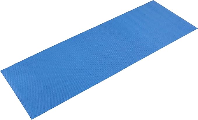 Sunny Health & Fitness Non-Slip Yoga Mat – Durable, Anti-Tear, Lightweight, Cushioned Support for Yoga, Pilates, Stretching Exercises, Meditation and Floor Workouts | Multiple Sizes & Colors