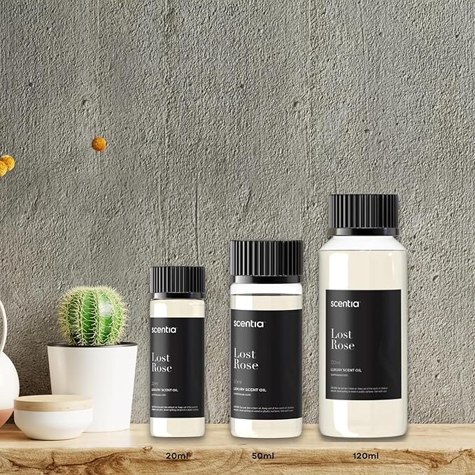 Hotel Diffuser Oil Inspired by Fairmont Hotel Scent - 120 mL 4.06 fl oz - Refill Diffuser Oil Blend Rose, Oud Wood & Clove Notes for Aromatherapy Diffusers - Lost Rose, Mothers Day Gift