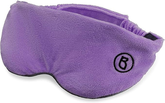 BARMY Weighted Sleep Mask for Women and Men (0.8lb/13oz) Weighted Eye Mask for Sleeping, Eye Cover Blocks Light Helps Relaxation and Night Sleep, Comfortable Blackout Sleeping Mask, Purple