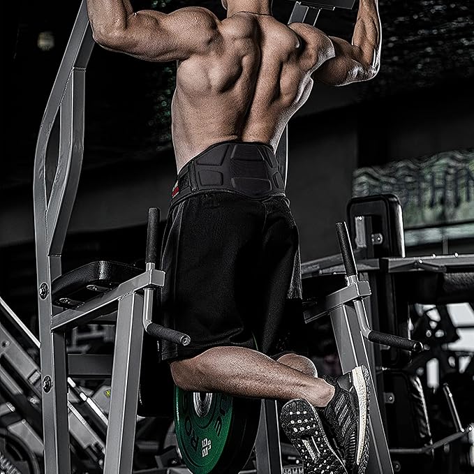 Heavy Duty Dip Belt With Chain - Weighted Pull Up Belt for Workout