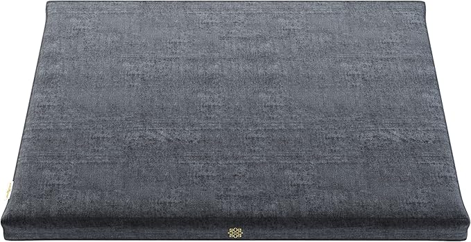 Mindful & Modern Zabuton Meditation Mat - Cotton Filled Yoga and Meditation Pad - Zabuton Meditation Cushion for Kneeling and Sitting Support - Large Rectangular Sitting Floor Pillow for Bench or Zafu
