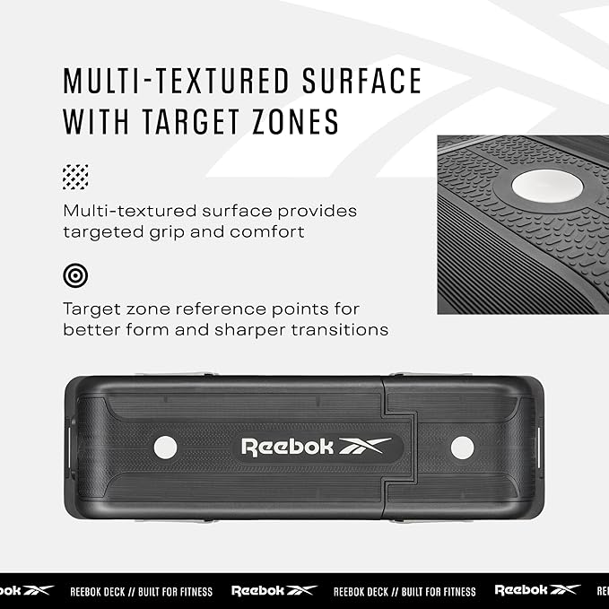 Reebok Deck Multipurpose Adjustable Bench Aerobic Strength Training Incline and Decline2