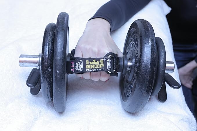 Grip Power Pads FIT Lifting Grips Women Workout Gloves the Alternative to Gym Gloves 1 Pair / 2 Pads