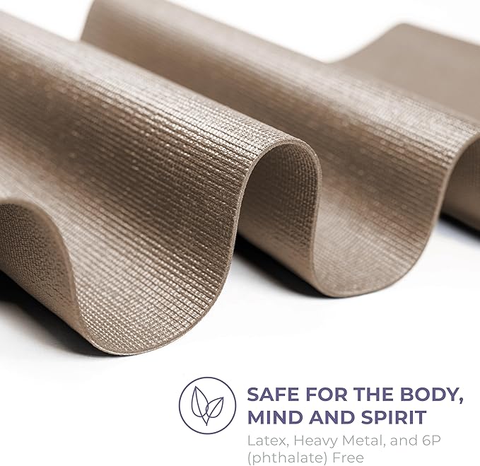 Sunshine Yoga Voyage Yoga Mat, 6 Pack, 72" x 24" Professional Studio and Gym Bulk Yoga Mats, 5mm Thick, Durable, Anti-Tear, Non Slip Fitness and Exercise Mats