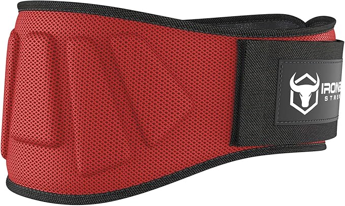 Weightlifting Belt For Men and Women - 6 Inch Auto-Lock Weight Lifting Back Support, Workout Back Support for Lifting, Fitness, Cross Training and Powerlifitng