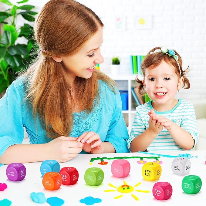 Jerify 60 Pcs Motivational Stress Ball Bulk Quote Inspirational Foam Cubes Balls Stress Relief Employee Appreciation Gift for Coworkers Kids Adult Motivating Encouraging (Cute Colors)