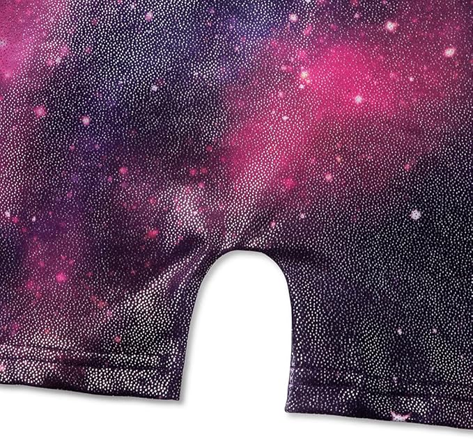 EQSJIU Leotards for Girls Gymnastics Sleeveless Sparkly Toddler Tumbling Outfits Dance Clothes Biketards for Kids 1-10 Years