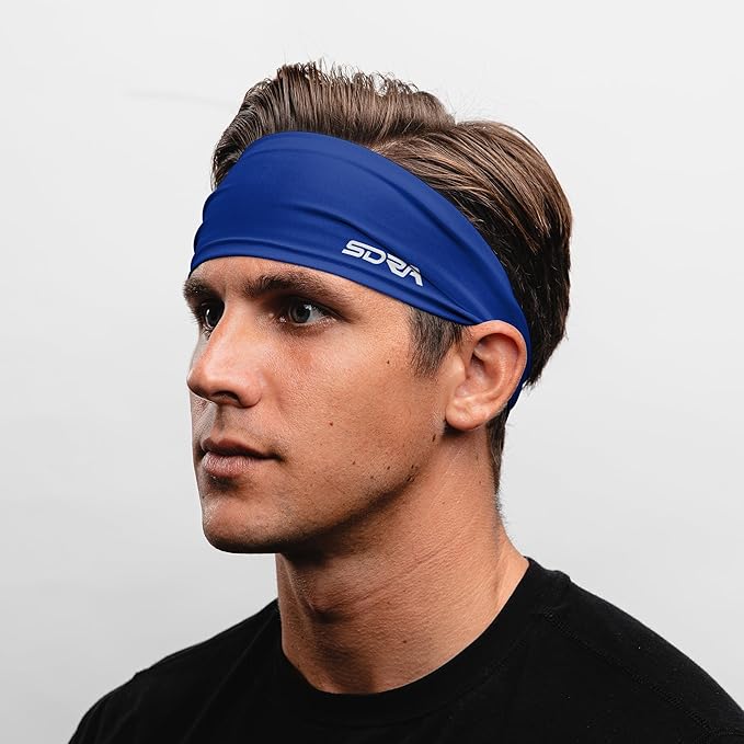 Suddora Workout Headband - Lightweight, Stylish & Comfortable Spandex Headband for Running, Workout, Football, Cosplay & Costumes