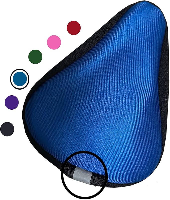 Kids Bike Gel Seat Cushion Cover, 8x5 inch Child Bike Seat Cover Premium Comfortable Small Bicycle Saddle Pad