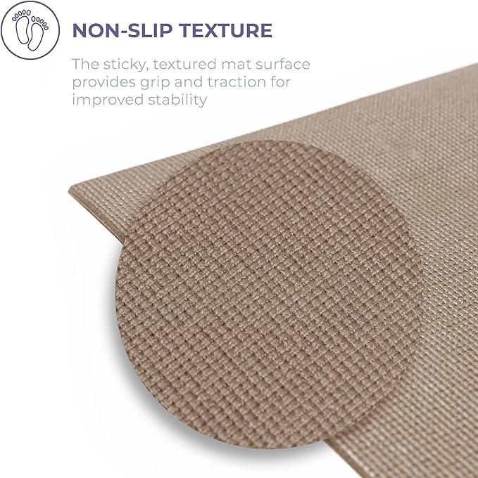 Sunshine Yoga Voyage Yoga Mat, 6 Pack, 72" x 24" Professional Studio and Gym Bulk Yoga Mats, 5mm Thick, Durable, Anti-Tear, Non Slip Fitness and Exercise Mats