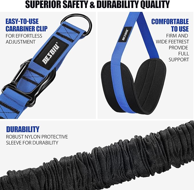 Pull Up Assistance Bands 260lbs, Heavy Pull Up Bands Resistance Bands for Pull Ups Working Out with Feet Rest, Pull Up Bar Bands Assistance Bands Strength Training Workout Equipment, Height Adjustable