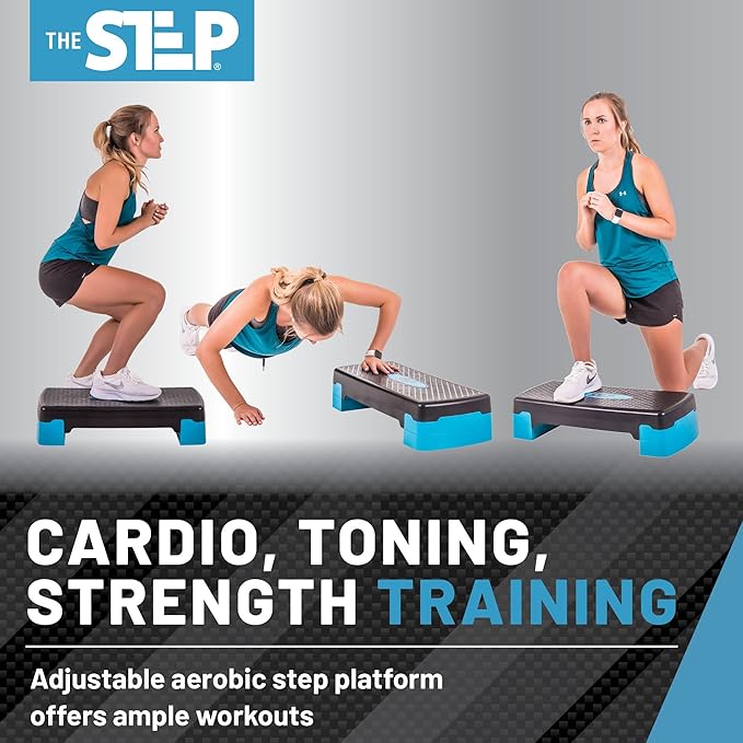 The Step Aerobic Platforms for Home Workout Steppers for Exercise