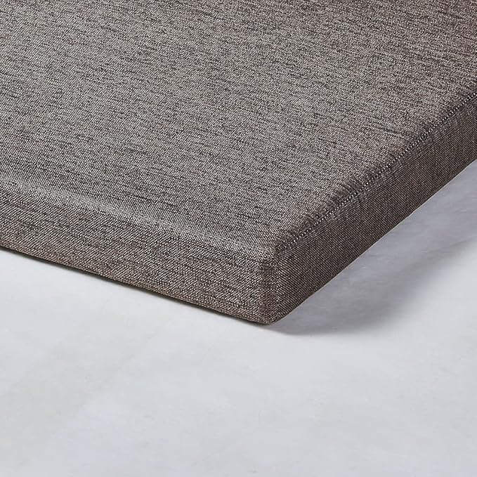 Bench Seat Memory Foam Chair Pads Non-Slip Rubber Back Indoor Swing/Settee Cushion 48 x 16 inch