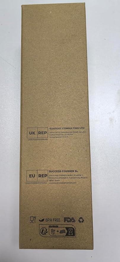 Slim Insulated Water Bottles for Travel 25oz with Clip, Double Wall Vacuum Stainless Steel Water Bottle Keeps Drinks Cold 24 Hrs/Hot 12 Hrs, 100% Leakproof, BPA Free(Red)