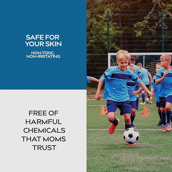 Sports Gear Odor Eliminator Spray - Unscented Deodorizer for Helmets, Gloves, Hockey Pads, Yoga Mats & Shoes - Mineral-Based - 9 fl oz