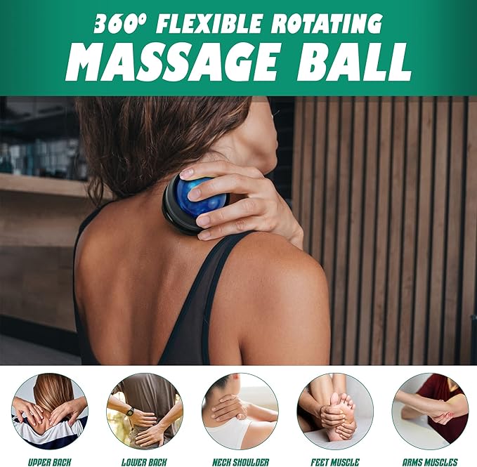 Muscle Floss Band and Massage Ball Set – Includes 3 Compression Bands, Massage Ball, and 2 Lacrosse Balls for Mobility, Recovery, and Soreness Relief – 3 Levels of Support
