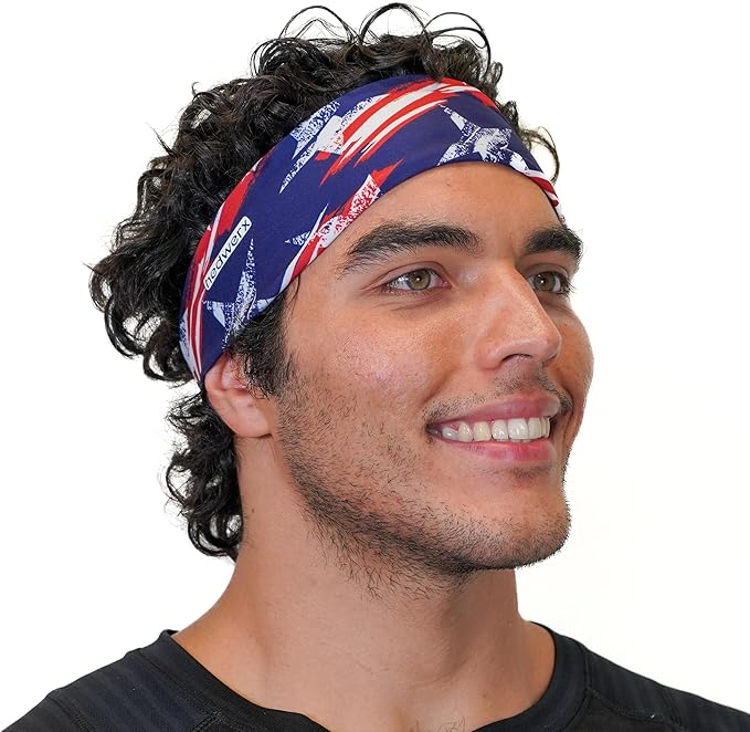 Hydra2 Headbands for Women & Men | Sweat Diverting, Hair Bands for Athletes, Gym, Cycling & Fitness | Flatweave