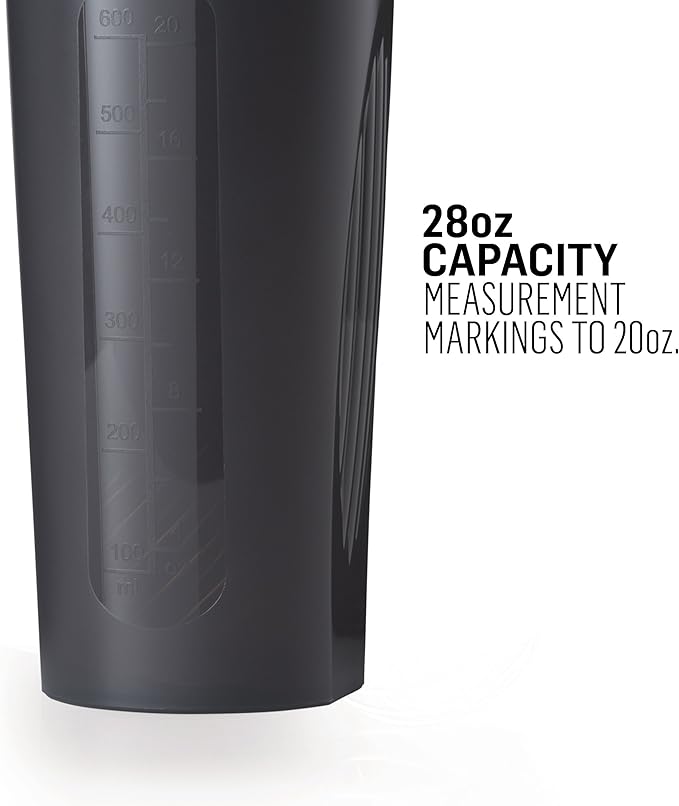 BlenderBottle Classic Shaker Bottle Perfect for Protein Shakes and Pre Workout, 28-Ounce (2 Pack), Moss and Navy