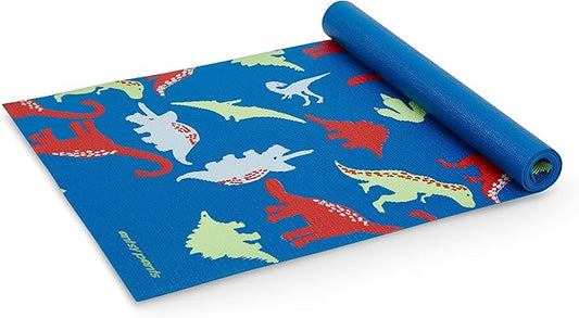 Antsy Pants Kids Yoga Mat - Yoga Mat for Kids, Yoga Mats for Home Workout, Travel Yoga Mat, Yoga Mat Non Slip, 60” x 24”, 3mm Free of Toxic Phthalates
