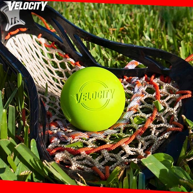 Velocity Lacrosse Balls - 1, 2, 3, 6, 12, 18, 24, 36, 60 and 120 Packs - for Practice, Official NFHS and College Approved Size