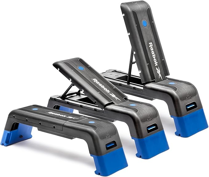 Reebok Deck Multipurpose Adjustable Bench Aerobic Strength Training Incline and Decline2