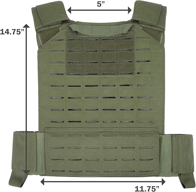 EVERLIT Adjustable Weighted Vest 14 Lbs/ 20 Lbs, Weight Included, for Body Weight Training Fitness Workout Running for Men Women