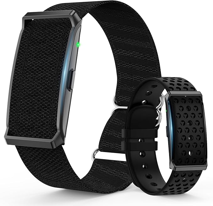 Smart Bracelet, 2025 Wearable Health & Activity & Fitness Tracker Band, 24H Sleep Tracker, All-Day Continuous Heart Rate Blood Pressure Stress HRV Monitor, 170+ Sport Modes Smart Band with Free App