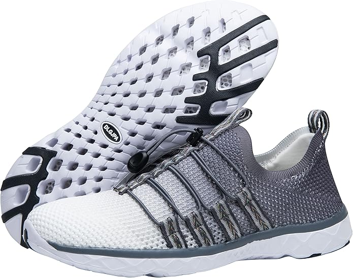 DLGJPA Men's Lightweight Quick Drying Aqua Water Shoes Athletic Sport Walking Shoes