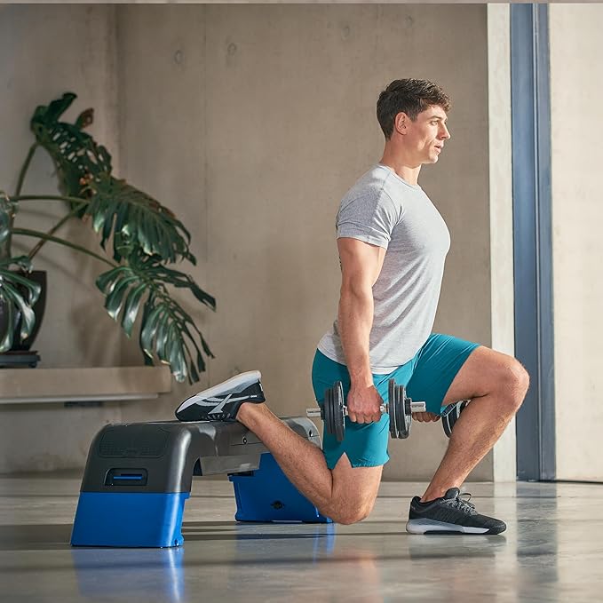 Reebok Deck Multipurpose Adjustable Bench Aerobic Strength Training Incline and Decline2