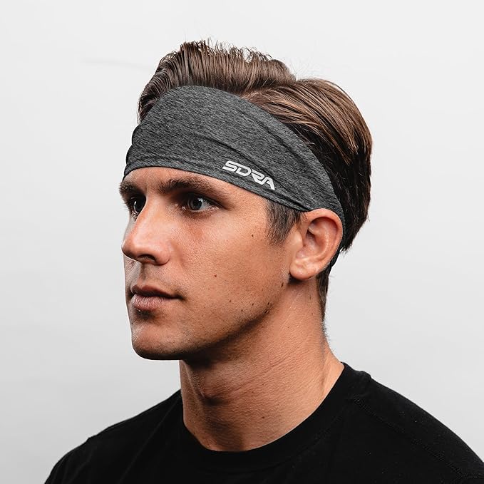 Suddora Workout Headband - Lightweight, Stylish & Comfortable Spandex Headband for Running, Workout, Football, Cosplay & Costumes