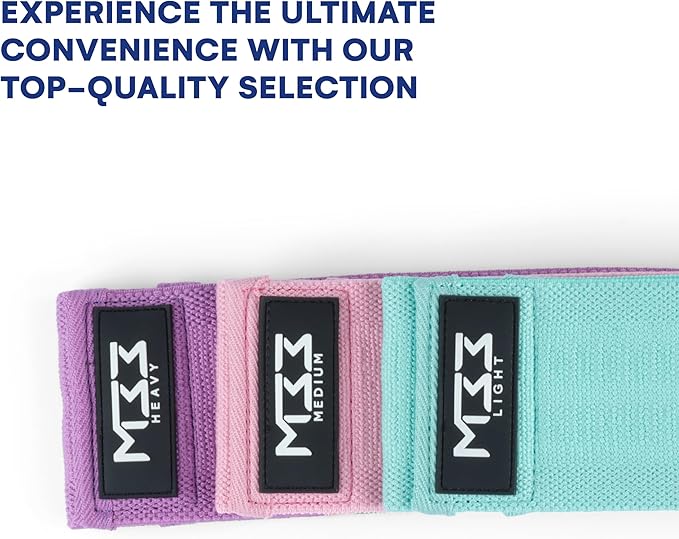 Resistance Bands Set for Exercise – Multi-Colored Workout Bands for Indoor/Outdoor Fitness, Strength Training, Rehab, Yoga