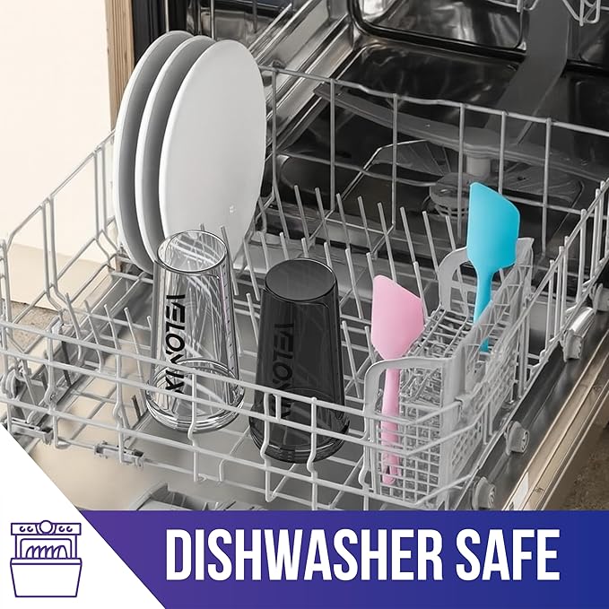 -4 PACK- 28 oz Protein Shaker Bottle for Protein Mixes - 4x Wire Whisk | Leak Proof Shaker Cups for Protein Shakes | Protein Shaker Bottle Pack | Protein Shake Cup (Clear Set)