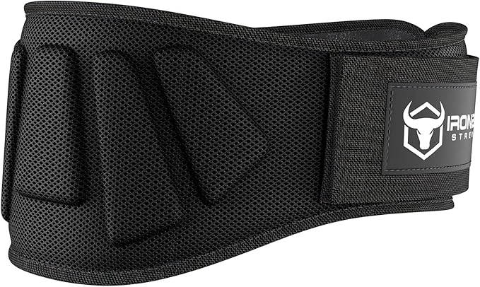 Weightlifting Belt For Men and Women - 6 Inch Auto-Lock Weight Lifting Back Support, Workout Back Support for Lifting, Fitness, Cross Training and Powerlifitng
