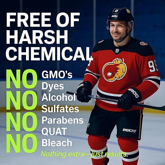 2 in 1 Sports Gear Cleaner and Odor Eliminator β Powerful Nano-Enzyme Deodorizer for Athletic Gear, Hockey, Football, Boxing, MMA, Gym Bag | 1700+ Sprays | Plant-Based | Remove Stink & Clean Dirt