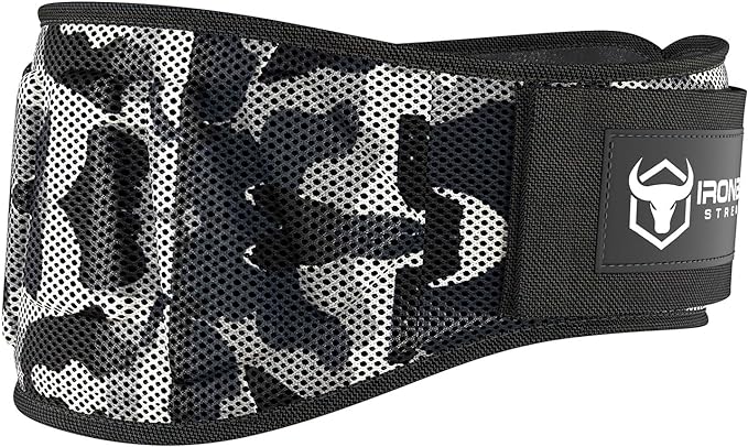 Weightlifting Belt For Men and Women - 6 Inch Auto-Lock Weight Lifting Back Support, Workout Back Support for Lifting, Fitness, Cross Training and Powerlifitng