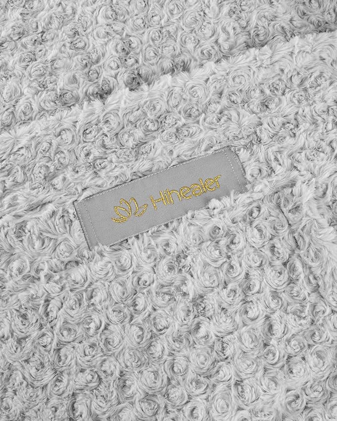 Hihealer Meditation Cushion Set – Large Rose Velvet Zafu & Zabuton Floor Pillow Traditional Tibetan Yoga Bolster for Adults Buckwheat Filled for Comfort Support