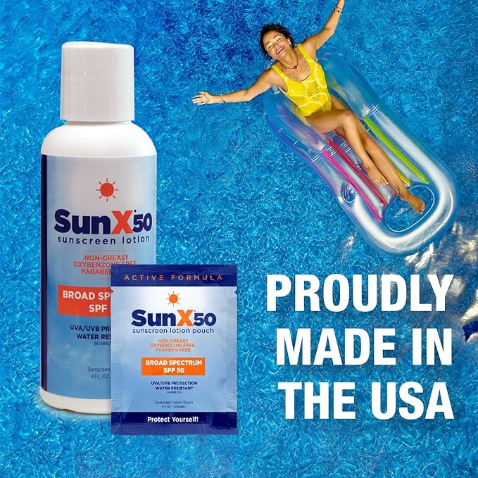CoreTex Sun X 50 750mL Sunscreen Lotion Bladder & Wall Mount Dispenser - Paraben, Oxybenzone, Octinoxate, & Oil Free - Broad Spectrum (UVA/UVB) Sunscreen - Water & Sweat Resistant Up to 80 Minutes