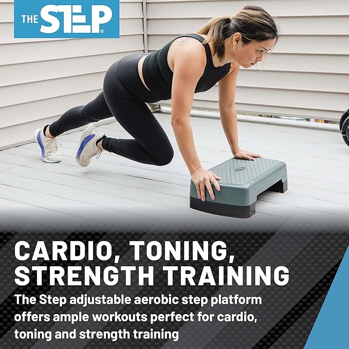 The Step Aerobic Platforms for Home Workout Steppers for Exercise
