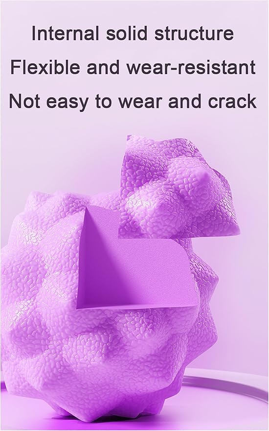 Massage Balls,Hand Massage Ball Body Acupressure Spiky Massage Balls,Foot Arch Trainer Plantar Fasciitis, Muscle Massager Ball Exercise